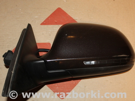 Зеркало левое для Audi (Ауди) A4 B8 - 8K2, 8K5 (08.2007-11.2015) Львов