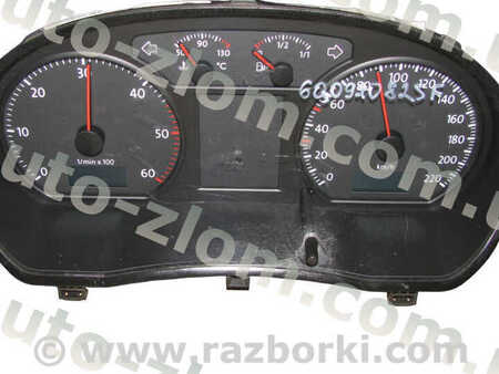 Панель приборов для Volkswagen Polo 9N (2001-2012) Львов 6Q0920825F
