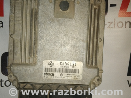 Блок управления двигателем для Volkswagen Touareg  (10-18) Львов 070906016D, 0281010736