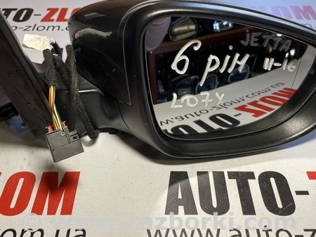Зеркало правое для Volkswagen Jetta 6 NF (06.2010 - 04.2019) Львов 6pin