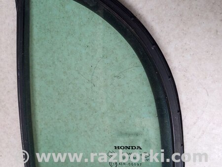 Стекло дверное глухое заднее левое для Honda Civic 4D Киев 73455-SNB-E00