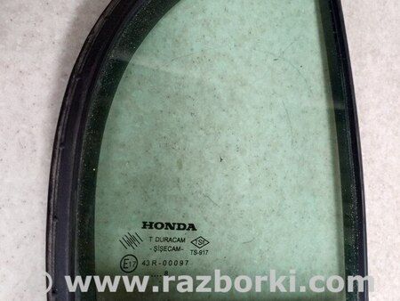 Стекло дверное глухое заднее правое для Honda Civic 4D Киев 73405-SNB-E00
