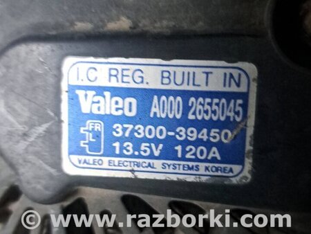 Генератор для KIA Sorento Киев 3730039450