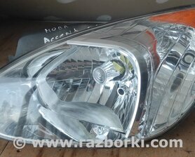Фара передняя левая Hyundai Accent