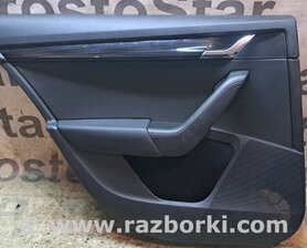 Карта двери задней левой Skoda Octavia A7 III SE (13-20)