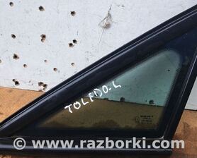Стекло боковое глухое переднее левое Seat Toledo III SP (04-09)