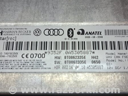 Блок управления Bluetooth для Audi (Ауди) A4 Allroad quattro B8 (09-16) Київ 8T0862335E