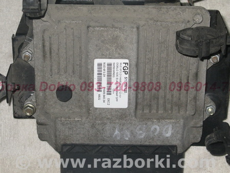 Блок управления двигателем для Fiat Doblo (Всі моделі) Киев 51786120 (MJD 6F3D1)