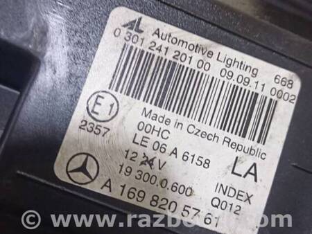 Фара передняя левая для Mercedes-Benz A-klasse Киев a1698205761