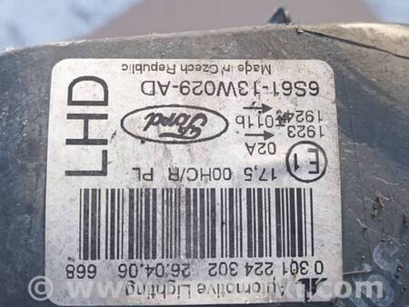 Фара передняя правая для Ford Fiesta Mk6 (2008-2017) Киев 1415694/6S6113W029AD
