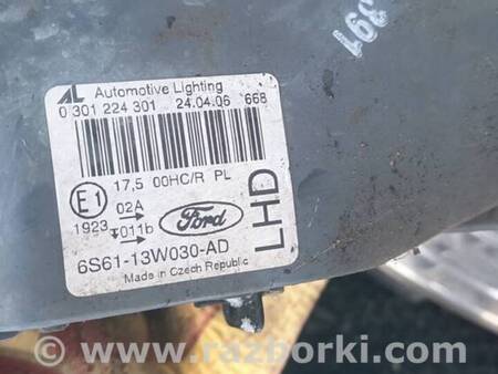 Фара передняя левая для Ford Fiesta Mk5 (2002-2012) Киев 1416311/6S6113W030AD/6S6113W030CD