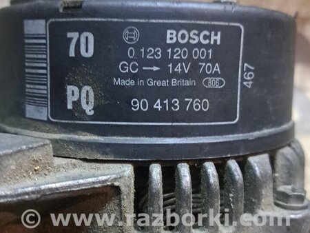 Генератор для Opel Vectra A (1988-1995) Киев 0123120001