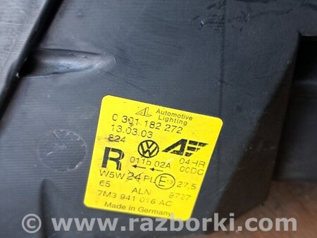 Фара передняя правая для Volkswagen Sharan Київ 7M3941016AC