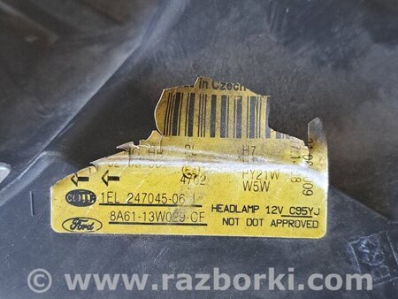 Фара передняя правая для Ford Fiesta Mk6 (2008-2017) Київ 8A6113W029CF