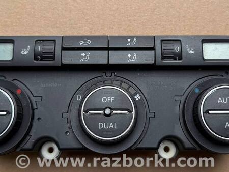 Блок управління кліматом-контролем для Volkswagen Golf V Mk5 (03-08) Костопіль 1K0907044BS