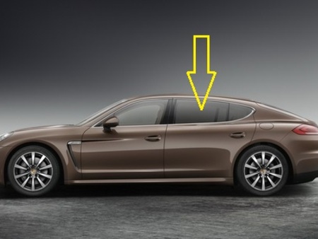 Стекло задней левой двери для Porsche Panamera Бровары 97054451112